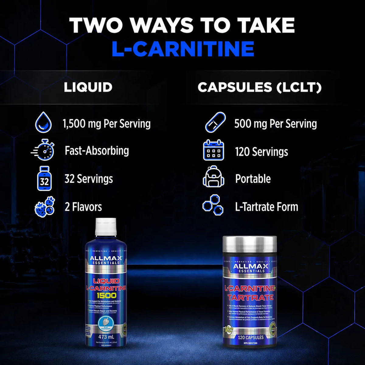 ALLMAX L-CARNITINE LIQUID