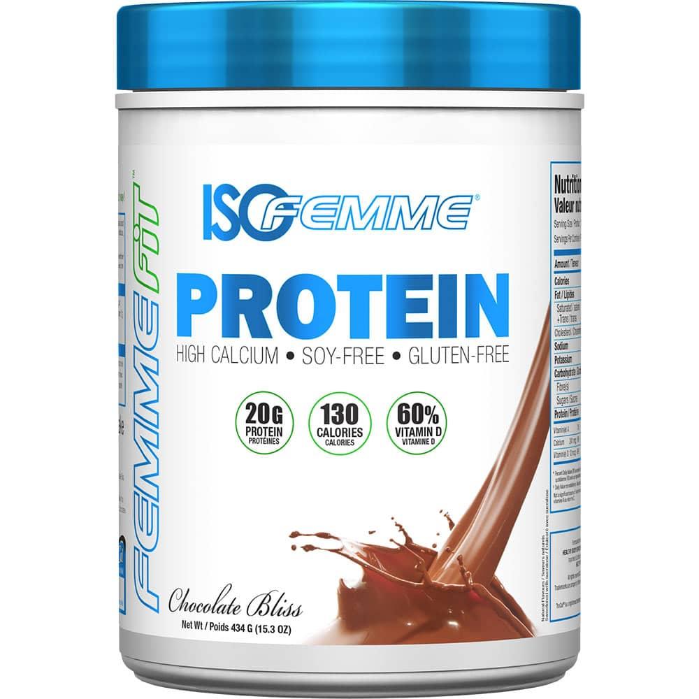 Isofemme by ALLMAX Nutrition in Chocolate Flavour and 434g Size.