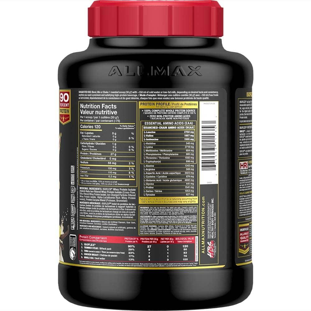Isoflex: Whey Isolate Protein Powder allmaxnutrition 