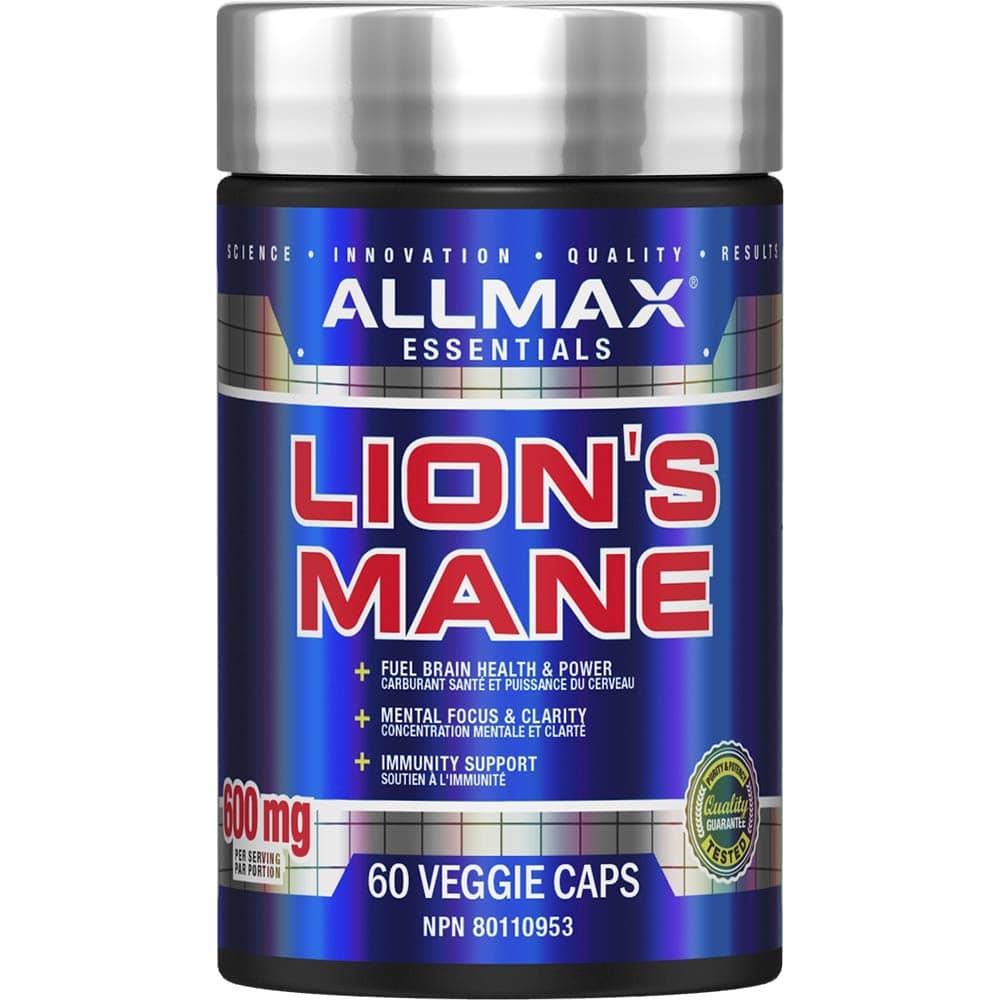 Lion's Mane Extract allmaxnutrition 60ct 