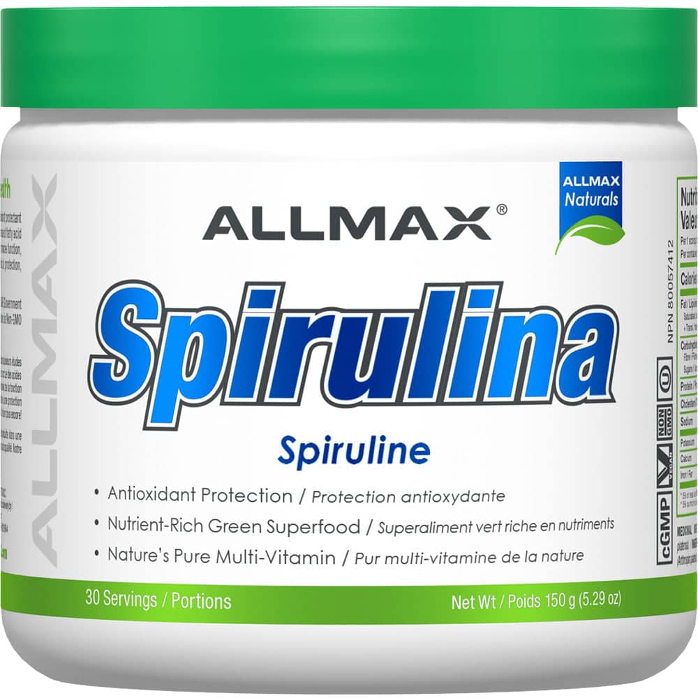 SPIRULINA allmaxnutrition 30 Servings 